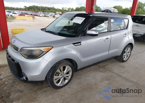 2016 Kia Soul + from USA, damaged, VIN KNDJP3A53G7827603